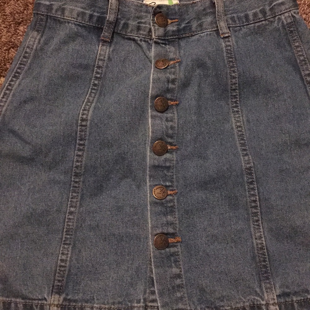 Jean skirt